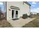 Outdoor patio with a table and grill, perfect for entertaining at 105 Langdon Chase Way, Selma, NC 27576