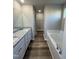 Bathroom with double vanity and garden tub at 128 Pate Landing Dr, Selma, NC 27576