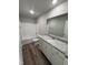 Main bathroom with single sink, granite countertop, and bathtub at 128 Pate Landing Dr, Selma, NC 27576