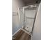 Clean shower stall with glass enclosure and tiled flooring at 128 Pate Landing Dr, Selma, NC 27576