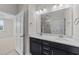 Modern bathroom boasts double vanity and walk-in shower at 14 Baird Cv Ln, Angier, NC 27501