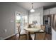 Bright breakfast nook with sliding door access to patio at 1927 Nellora Ln, Durham, NC 27703