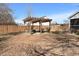 Backyard featuring a pergola, fenced yard, and patio at 216 Parrish Farm Lane Ln, Benson, NC 27504