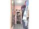 Walk-in closet with ample storage space at 216 Parrish Farm Lane Ln, Benson, NC 27504
