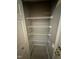 Hall closet with shelving at 216 Parrish Farm Lane Ln, Benson, NC 27504