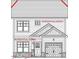 Charming two-story home with horizontal siding and a welcoming front entrance at 4198 Darroch Rd, Lillington, NC 27546
