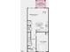 Detailed floorplan showing the layout of the home, including the kitchen, gathering room, and garage at 8703 Wardle Ct, Wake Forest, NC 27587