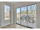 Private deck with wooded views at 1018 Manor Way, Durham, NC 27701