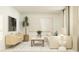 Cozy living room with light wood furniture and neutral decor at 149 Kidderminster Ct, Zebulon, NC 27597