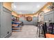 Fun game room featuring multiple pinball machines and a dartboard at 15508 Possum Track Rd, Raleigh, NC 27614