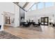 Lobby with fireplace and seating areas at 1626 Plover Cir, Fuquay Varina, NC 27526
