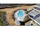 Resort-style swimming pool with plenty of lounge chairs at 1626 Plover Cir, Fuquay Varina, NC 27526
