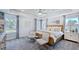 Luxurious main bedroom with king-size bed and sitting area at 1705 Clydner Dr, Cary, NC 27523