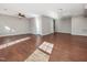 Finished basement with hardwood floors and lots of light at 222 Kylemore Cir, Cary, NC 27513