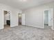 Bright bedroom with access to bathroom and closet at 222 Kylemore Cir, Cary, NC 27513