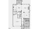 First floor plan showcasing kitchen, dining, and bedrooms at 2613 Stonington Dr, Cary, NC 27523