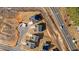 Aerial view of homes and street at 34 Windflower Ct, Clayton, NC 27520