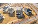 Aerial view of new homes and community at 34 Windflower Ct, Clayton, NC 27520