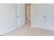 Spacious bedroom with double doors leading to a large closet at 37 Baird Cv Ln, Angier, NC 27501