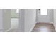 Bright entryway with hardwood floors and views into the living areas at 37 Baird Cv Ln, Angier, NC 27501