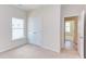 Bright bedroom with double door closet and neutral carpeting at 76 Brooklynn Trl, Angier, NC 27501