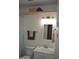 Clean bathroom with vanity, toilet and shower at 805 Richmond St, Raleigh, NC 27609