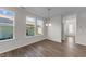 Bright dining area with hardwood floors and natural light at 86 Brooklynn Trl, Angier, NC 27501