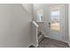 Foyer entryway with staircase and front door at 86 Brooklynn Trl, Angier, NC 27501