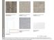 Selection of designer finishes including flooring, countertops, backsplash, and cabinets at 8707 Wardle Ct, Wake Forest, NC 27587