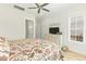 Comfortable bedroom with king-size bed and dresser at 1135 Laurelwood Dr, Durham, NC 27705