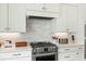 Modern kitchen features stainless steel appliances and white shaker cabinets at 1135 Laurelwood Dr, Durham, NC 27705