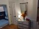 Bright entryway with mirror, console table, and hardwood floors at 1408 Brigham Rd, Chapel Hill, NC 27517