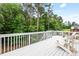 Outdoor living on this spacious deck with furniture at 200 Callandale Ln, Durham, NC 27703