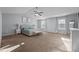 Large main bedroom with a king-size bed and plenty of natural light at 222 Sapphire Rd, Burlington, NC 27215