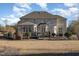 Brick house with stone accents and large backyard at 430 Federal Rd, Benson, NC 27504
