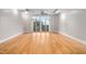 Spacious living room with hardwood floors and city views at 444 S Blount St # 316, Raleigh, NC 27601