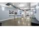 Building lobby with modern lighting and seating at 444 S Blount St # 316, Raleigh, NC 27601