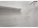 Bright walk-in closet with wire shelving at 706 Sleepy Creek Dr, Durham, NC 27713