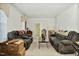 Spacious living room with two reclining sofas and a coffee table at 108 Pinewood Ave, Rocky Mount, NC 27804