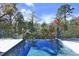 Beautiful pool with green treetop view, perfect for relaxation and entertaining at 196 Paces Mill Trl, Pittsboro, NC 27312