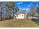 Single story home with a large backyard at 215 W Chestnut Ave, Wake Forest, NC 27587