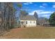 Single story home with a large backyard at 215 W Chestnut Ave, Wake Forest, NC 27587
