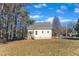 Single story home with a large backyard at 215 W Chestnut Ave, Wake Forest, NC 27587