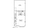 Floor plan for the first story shows the entry, Gathering room, kitchen, and garage at 277 Chesapeake Commons St # 94, Garner, NC 27529