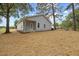 Backyard with new landscaping at 435 Iris Bryant Rd, Dunn, NC 28334