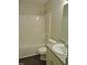 Bathroom with tub, shower, toilet and vanity at 5016 Parkerwood Dr, Knightdale, NC 27545