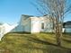 House exterior with fenced backyard at 5016 Parkerwood Dr, Knightdale, NC 27545
