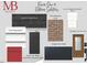 Exterior selections include asphalt shingles, brick, vinyl siding and shutters, and a fiberglass front door at 5377 River Buck Rd, Spring Hope, NC 27882
