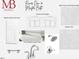 Primary bath options featuring cabinet style, quartz tops, and shower fixtures at 5377 River Buck Rd, Spring Hope, NC 27882