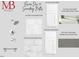 Secondary bath selections featuring floor and wall tiles, plus white and grey quartz tops at 5377 River Buck Rd, Spring Hope, NC 27882
